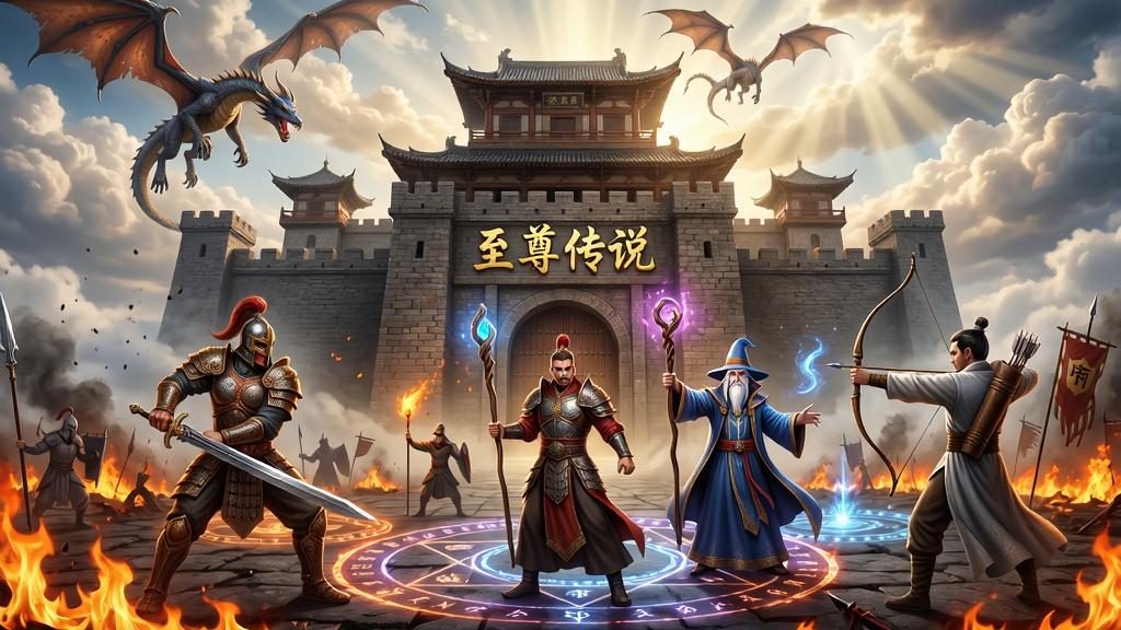平民玩家的装备之路：从祖玛寺庙到魔龙血域 - 虎啸传奇 - 百度乐传奇游戏截图